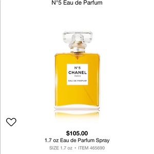 Chanel N°5 Paris Eau De parfum